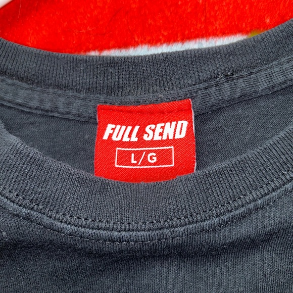 Full Send Limited Edition Rona Szn Black T-Shirt - Picture 3 of 3